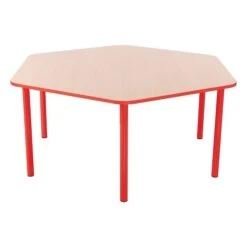 Table Hexagonale Crèche Fixe 3 Table Hexagonale Crèche Fixe -KIDEA BOUTIQUE table hexagonale creche fixe 3