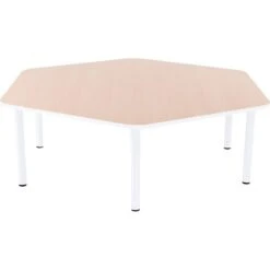 Table Hexagonale Crèche Fixe 5 Table Hexagonale Crèche Fixe -KIDEA BOUTIQUE table hexagonale creche fixe 5
