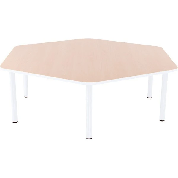 Table hexagonale maternelle fixe - T1 à T3 Table Hexagonale Maternelle Fixe - T1 à T3 -KIDEA BOUTIQUE table hexagonale maternelle fixe t1 a t3 3