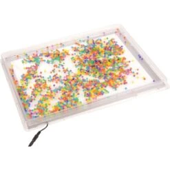 Plateau LED Pour éveil Enfant -KIDEA BOUTIQUE table lumineuse blanche 2