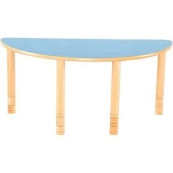 Table Maternelle Demi Cercle Réglable