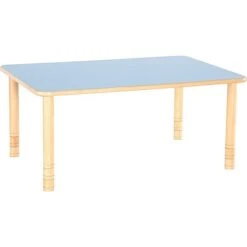 Table Maternelle Rectangle Réglable -KIDEA BOUTIQUE table maternelle rectangle reglable 2