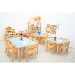 Table Maternelle Rectangle Réglable -KIDEA BOUTIQUE table maternelle rectangle reglable 5