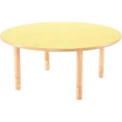 Table Maternelle Ronde Réglable