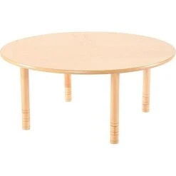 Table Maternelle Ronde Réglable 3 Table Maternelle Ronde Réglable -KIDEA BOUTIQUE table maternelle ronde reglable 3