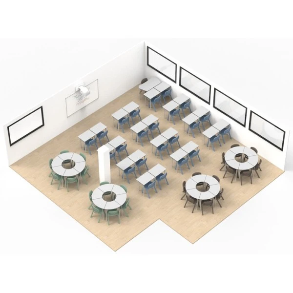 Table modulable rectangle 1 élève Table Modulable Rectangle 1 élève -KIDEA BOUTIQUE table modulable rectangle 1 eleve 1