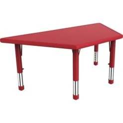 Table Plastique Trapèze -KIDEA BOUTIQUE table plastique maternelle 3