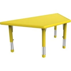 Table Plastique Trapèze -KIDEA BOUTIQUE table plastique maternelle 4