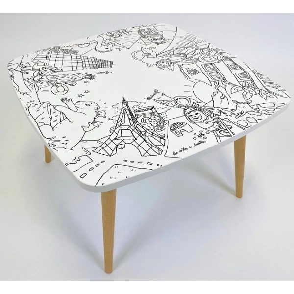 Table pour coloriage enfant Voyage Table Pour Coloriage Enfant Voyage -KIDEA BOUTIQUE table pour coloriage enfant