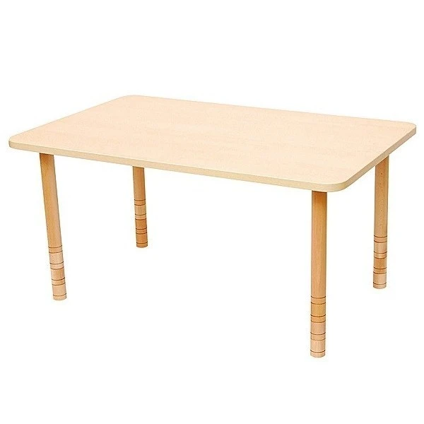 Table rectangle bois réglable Table Rectangle Bois Réglable -KIDEA BOUTIQUE table rectangle bois reglable