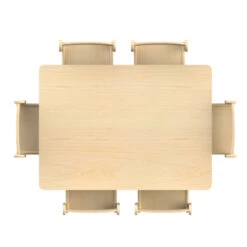 Table Rectangle Crèche Millhouse -KIDEA BOUTIQUE table rectangle creche millhouse 2