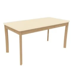 Table Rectangle En Bois Collectivité -KIDEA BOUTIQUE table rectangle en bois collectivite 2