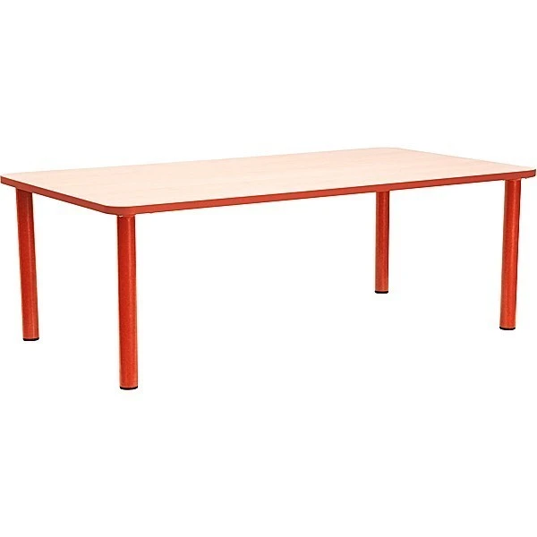 Table rectangle maternelle fixe - T1 à T3 Table Rectangle Maternelle Fixe - T1 à T3 -KIDEA BOUTIQUE table rectangle maternelle fixe t1 a t3 2