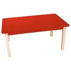 Table Rectangulaire Colorée - De 40 à 58 Cm -KIDEA BOUTIQUE table rectangulaire coloree de 40 a 58 cm 2
