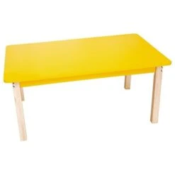 Table Rectangulaire Colorée - De 40 à 58 Cm