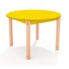 Table Ronde Colorée - De 40 à 58 Cm