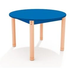 Table Ronde Colorée - De 40 à 58 Cm 4 Table Ronde Colorée - De 40 à 58 Cm -KIDEA BOUTIQUE table ronde coloree de 40 a 58 cm 4