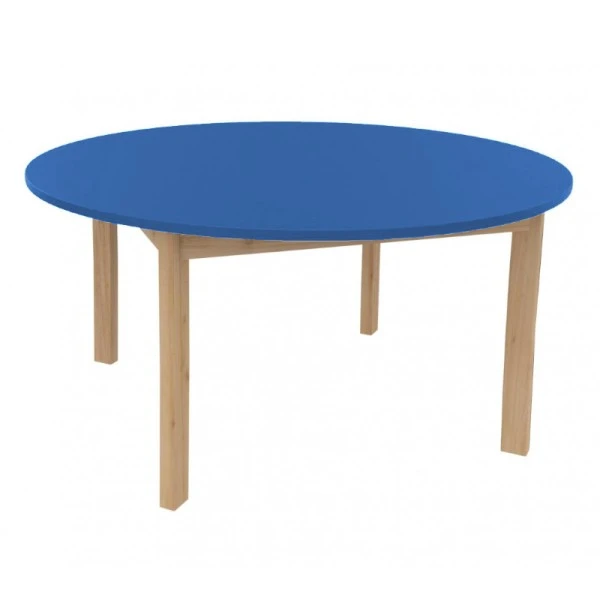 Table ronde en bois pour enfants Table Ronde En Bois Pour Enfants -KIDEA BOUTIQUE table ronde en bois pour enfants 1