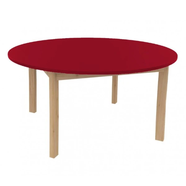 Table ronde en bois pour enfants Table Ronde En Bois Pour Enfants -KIDEA BOUTIQUE table ronde en bois pour enfants 2