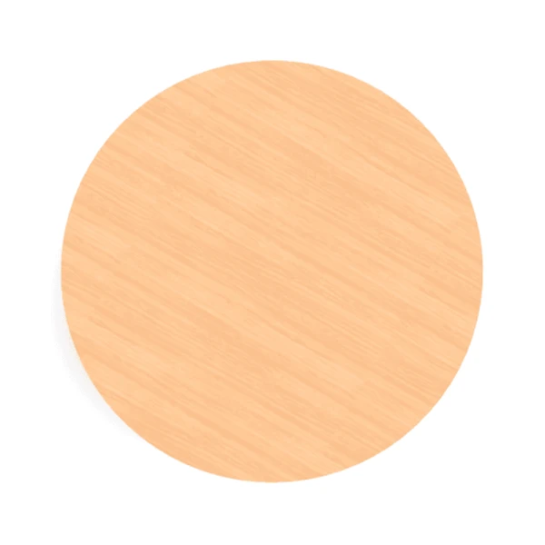 Table ronde avec pied central - T00 à T3 Table Ronde Avec Pied Central - T00 à T3 -KIDEA BOUTIQUE table ronde pied central creche maternelle 7