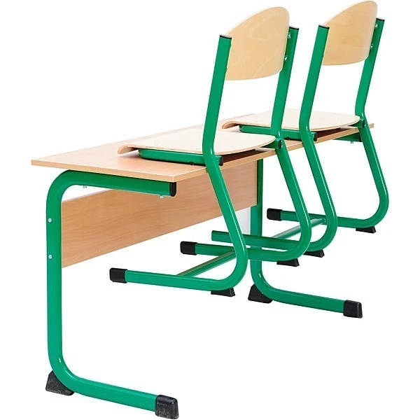 Lot de 2 tables salle de classe biplace Lot De 2 Tables Salle De Classe Biplace -KIDEA BOUTIQUE table salle de classe biplace 2