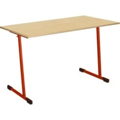Table Scolaire 2 Places Fixe