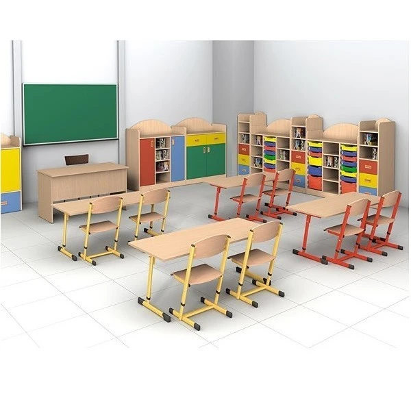 Table scolaire 2 places réglable Table Scolaire 2 Places Réglable -KIDEA BOUTIQUE table scolaire 2 places reglable 1
