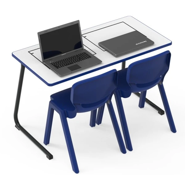 Table scolaire biplaces ERGOS Table Scolaire Biplaces ERGOS -KIDEA BOUTIQUE table scolaire biplaces ergos 1