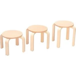 Tabouret Maternelle Bois - T1 à T3 -KIDEA BOUTIQUE tabouret maternelle bois t1 a t3 2