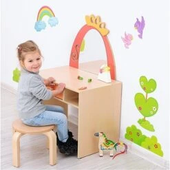 Tabouret Maternelle Bois - T1 à T3 -KIDEA BOUTIQUE tabouret maternelle bois t1 a t3 3