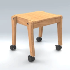 Tabouret Sur Roulettes