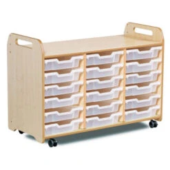 Triple Colonne Mobile Avec Bacs à Jouets 3 Triple Colonne Mobile Avec Bacs à Jouets -KIDEA BOUTIQUE triple colonne mobile avec bacs a jouets 3