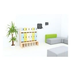 Vestiaire Coloré Avec Portes -KIDEA BOUTIQUE vestiaire colore avec portes 10