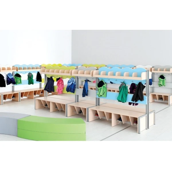 Vestiaire enfants coloré Vestiaire Enfants Coloré -KIDEA BOUTIQUE vestiaire enfants arc en ciel 1