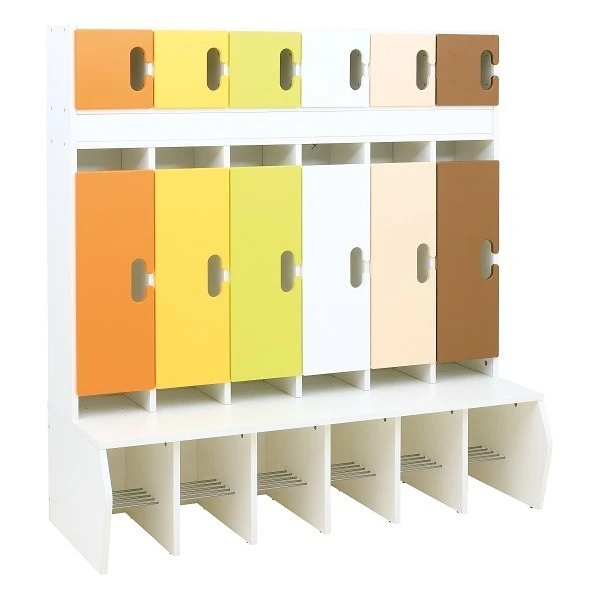 Vestiaire maternelle - primaire avec portes Vestiaire Maternelle - Primaire Avec Portes -KIDEA BOUTIQUE vestiaire maternelle primaire avec portes 4