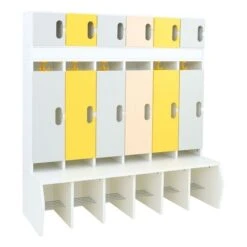 Vestiaire Maternelle - Primaire Avec Portes 6 Vestiaire Maternelle - Primaire Avec Portes -KIDEA BOUTIQUE vestiaire maternelle primaire avec portes 6