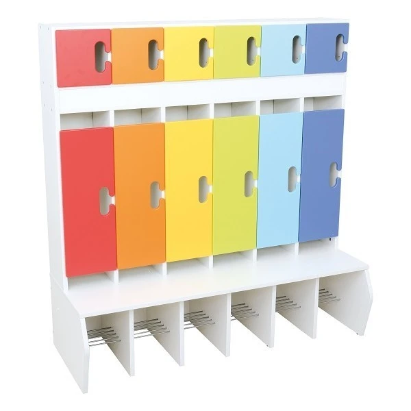 Vestiaire maternelle - primaire avec portes Vestiaire Maternelle - Primaire Avec Portes -KIDEA BOUTIQUE vestiaire maternelle primaire avec portes
